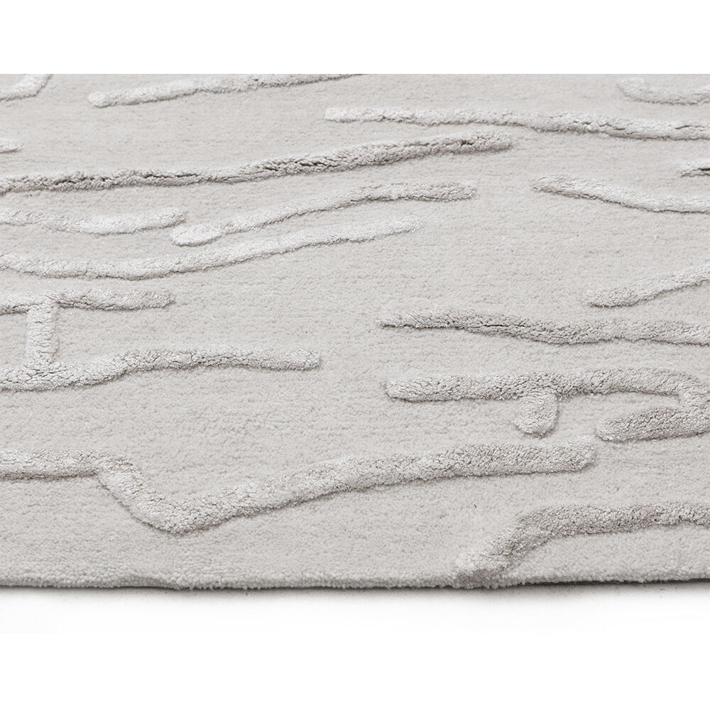 Kenya 120 X 96 inch Beige Indoor Hand-Tufted Rug, Hand-Tufted